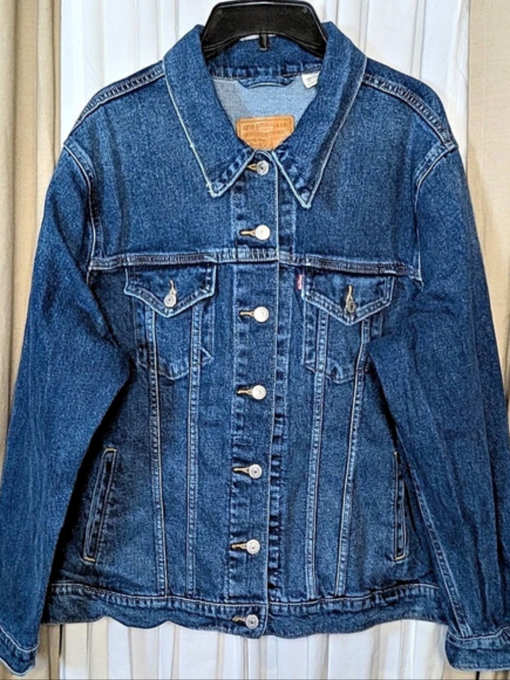 Levi's Unity in Diversity Power Jacket Denim Jean Jacket Blue 2X